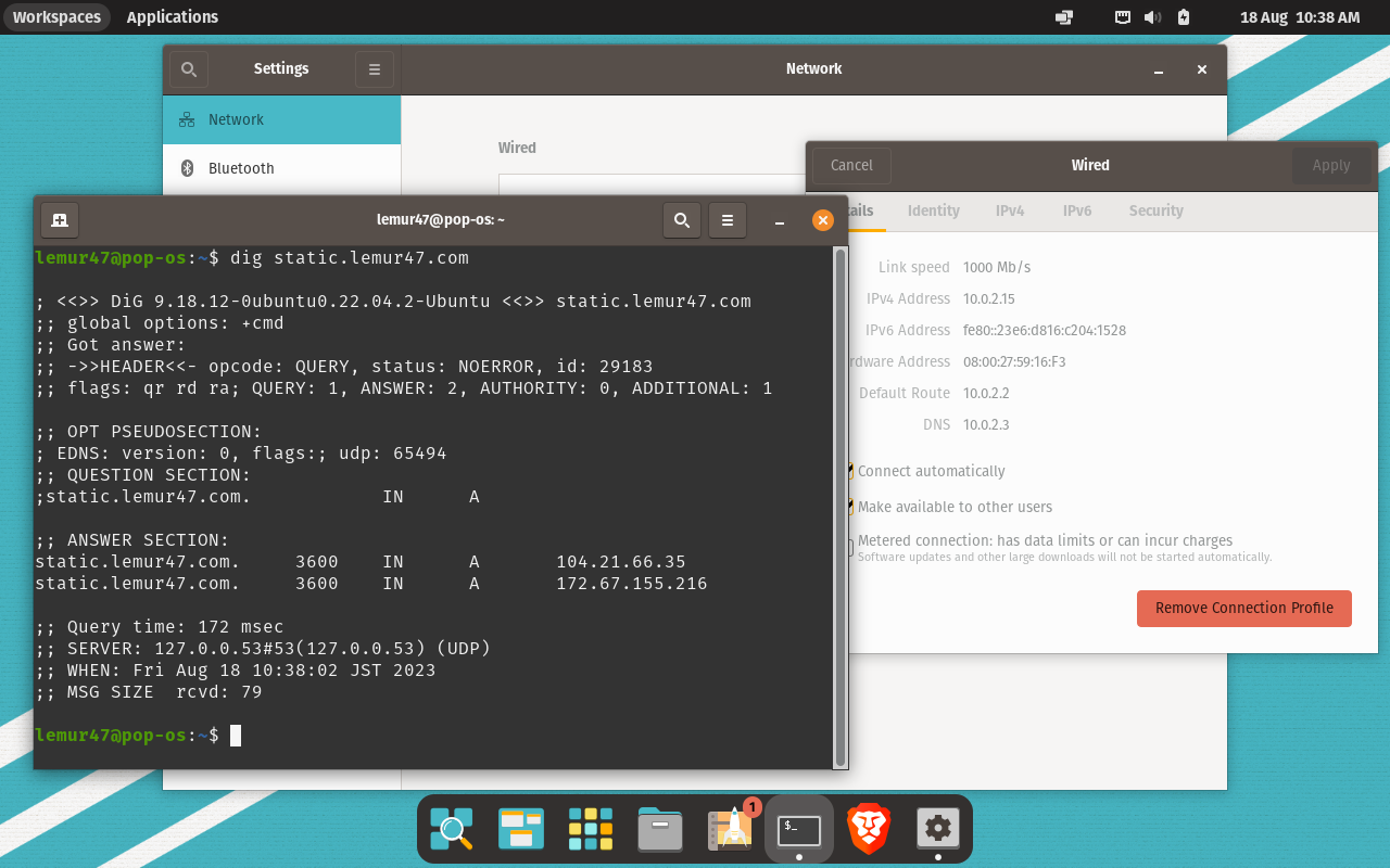 Pop!_OS with VirtualBox